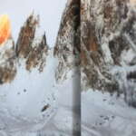 Canvas multi panel Sassolungo Invernale - immagine 5