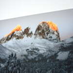 Canvas Standard "Sassolungo Invernale" - immagine 3
