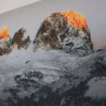 Canvas Standard "Sassolungo Invernale" - immagine 4